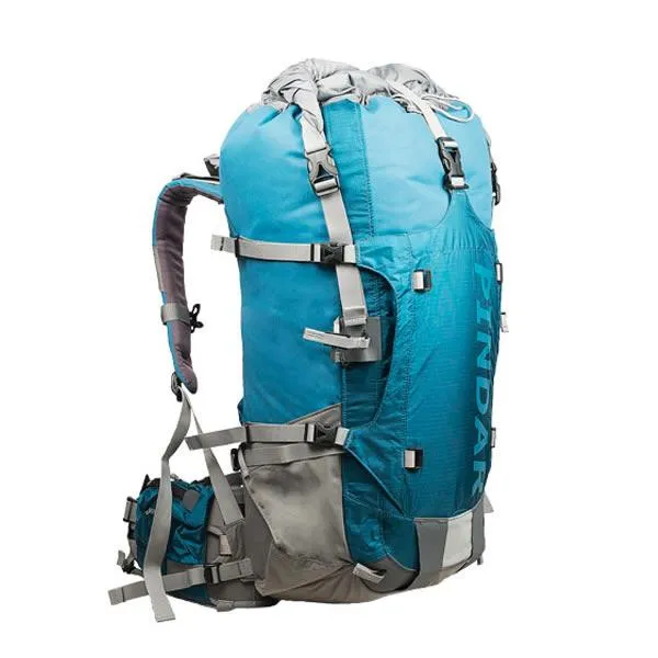 Wilderness Equipment Pindar 60 Litre Top Loading Canvas Hiking Backpack - Ocean, Size: Large