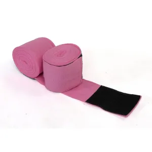 X-Fitness XF3003 Elastic Professional 180 inch Handwraps-PINK